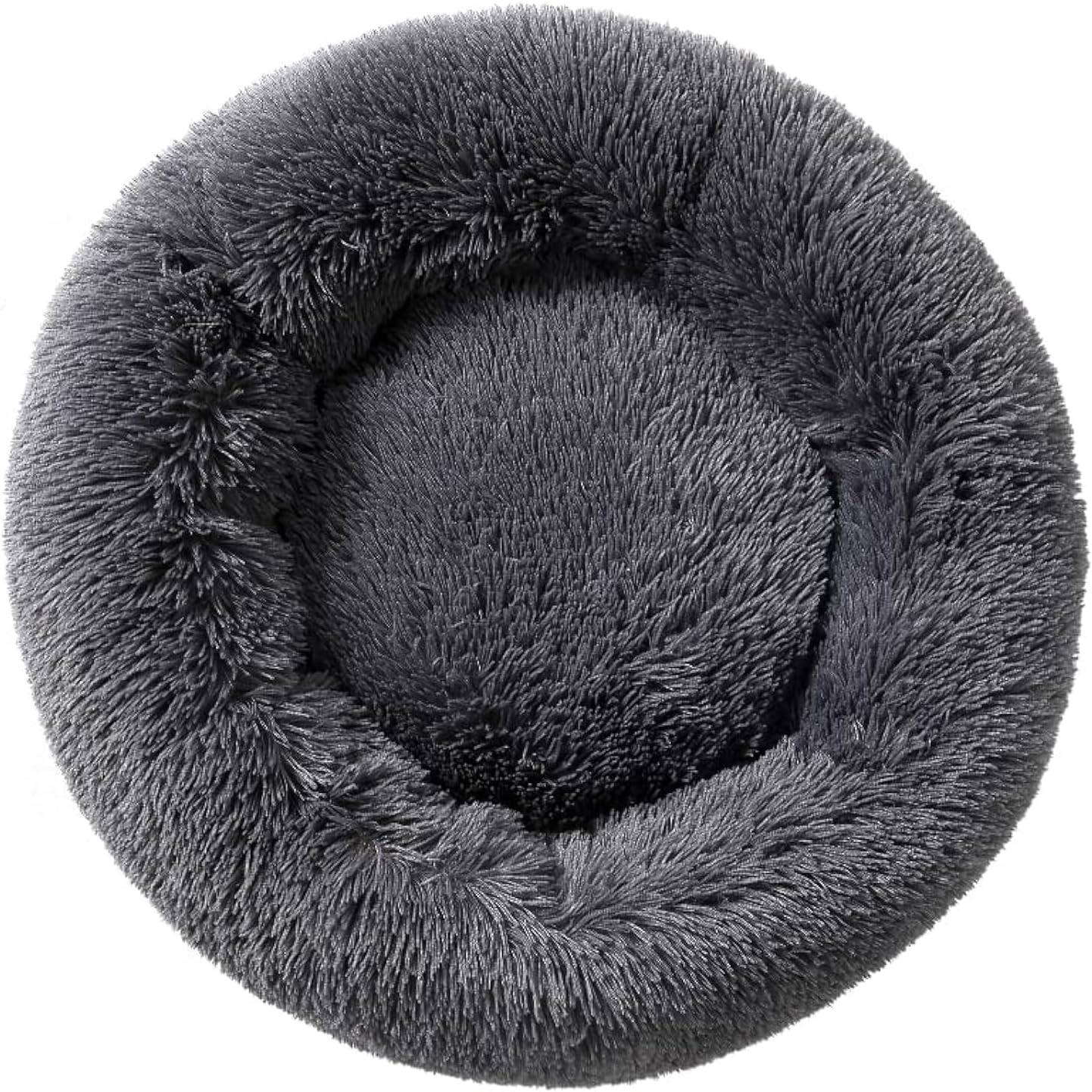 Plush Doughnut Pet Bed – Medium (17")